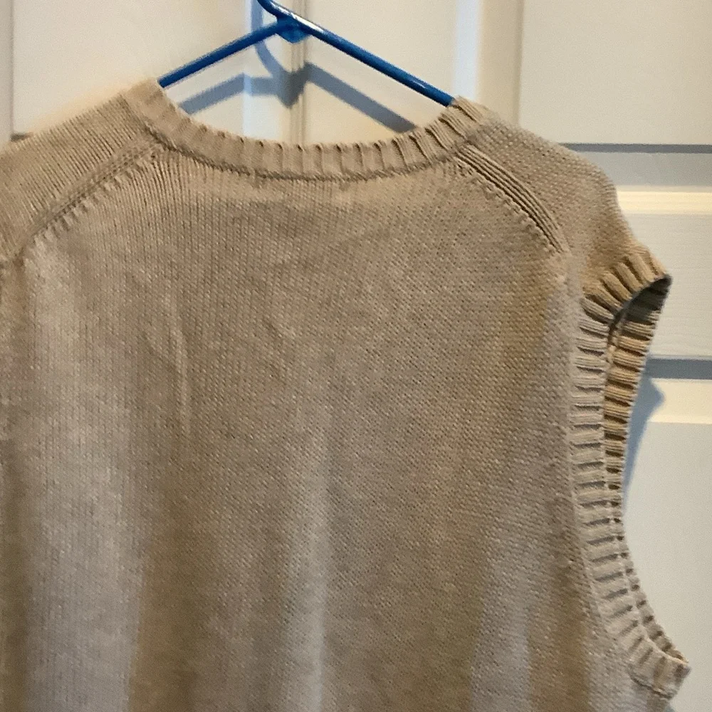 Daniel Cremieux‎ Men's Beige V-Neck Sweater Vest